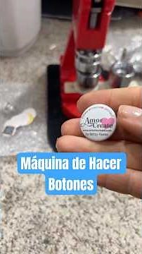 ¡Haz tus propios botones en minutos y sorprende a todos!