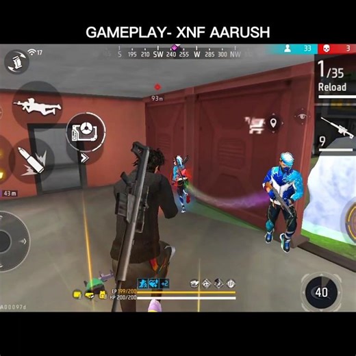 Tournament Gameplay- ‪@xnf_aarush‬ 🔥 Free Fire Highlights 🚀