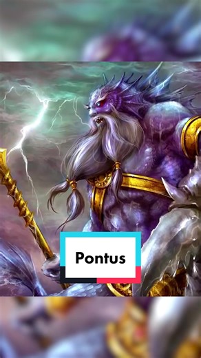 Pontus: The God of the Depths of the Sea #pontus #primordialgods #primordialdeity #gods #greekgods #greekmythology #greekmyth #mythology #myth #seeuinhistory