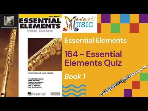 EE1 - 164 - Essential Elements Quiz - Flute