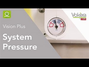 Vision Plus - Checking the System Pressure