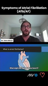 What does Atrial Fibrillation (Afib/AF) feel like? Cardiac Electrophysiologist Dr. John Allison answers this question and more in our YouTube video, "What Is Atrial Fibrillation (Afib)?" Atrial Fibrillation is the most common heart rhythm disorder in the United States, affecting 6 million people in the US, and 40 million worldwide. Afib increases your risk of stroke and heart disease, so it's important to recognize the symptoms before they become something worse. Watch the full video on our YouT