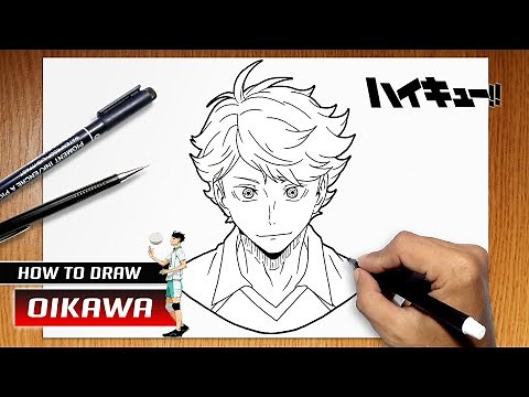 How to draw Oikawa Tooru from Haikyuu!!