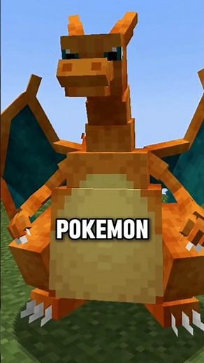 POKEMON in Minecraft!😱 #minecraft #shorts #minecraftshorts