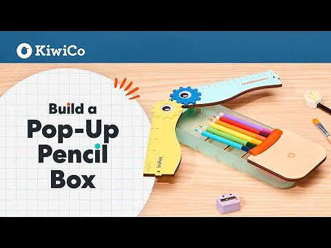 How to Build a Pop-up Pencil Box | KiwiCo