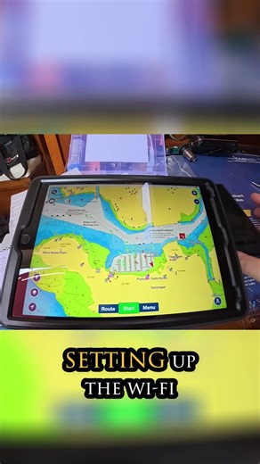 OnWork AIS Chartplotter Setup & Range Test #shorts