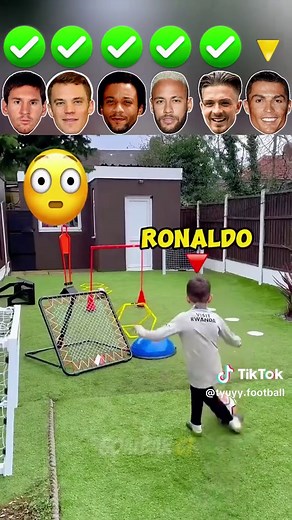 Kids Football Skills Challenge: Mini Messi vs Ronaldo