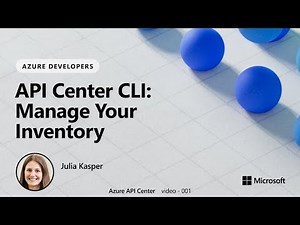 Get Started with the Azure API Center CLI