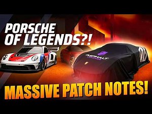 Porsche of Legends Update is HUGE! Full Patch Notes Breakdown | Asphalt Legends