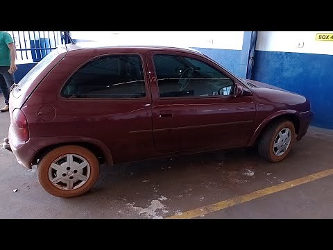 Localização do número do chassi do GM Corsa Wind 1995/1995