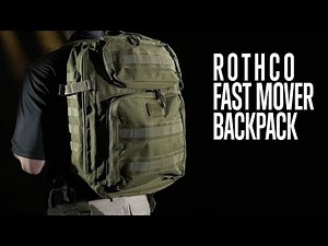Fast Mover Tactical Backpack - Rothco Product Breakdown
