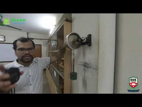PHY 104 | Physics Lab | Exp-03 | Determine moment of inertia of flywheel about its axis of rotation