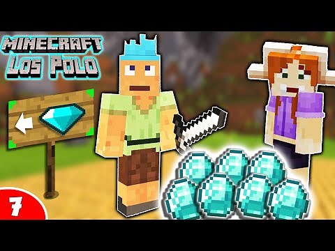 DIAMANTES!! Los Polo en MINECRAFT