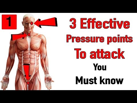 3 effective pressure points to attack you must know