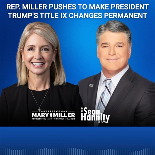 Next week, I’m introducing the Keep our Girls Safe Act to protect women and girls from attacks on their privacy and safety. Men do not belong in female spaces. It’s time to codify President Trump's protections into LAW and hold public schools accountable! | Congresswoman Mary Miller