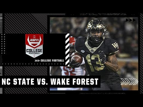 NC State Wolfpack at Wake Forest Demon Deacons | Full Game Highlights