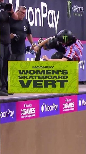 Mizuho Hasegawa Wins Gold MoonPay Women's Skateboard Vert | X Games NOLA 2026