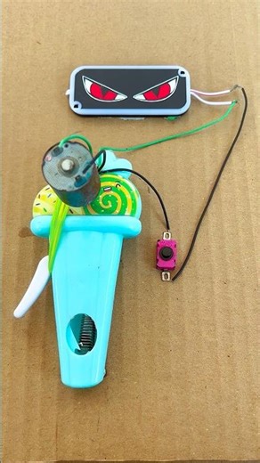 Powering batman eyes light using fan toy#shorts #viral#trendingshorts