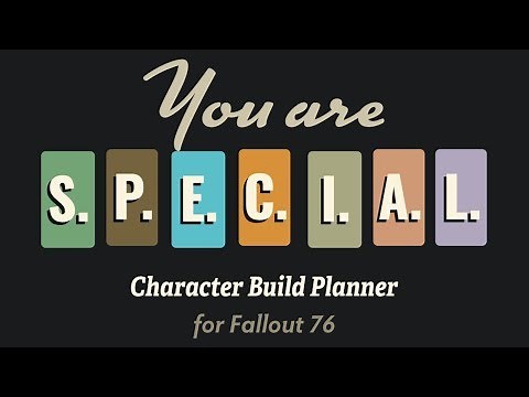 Nukes & Dragons Fallout 76 Character Build Planner - Perk Cards & SPECIAL Stats Tool - Dev Interview