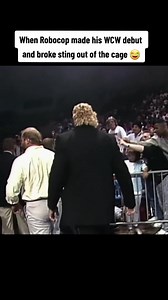 1M views · 10K reactions | Who remembers when robocop turned up to wcw  | Beyond The Ring | Facebook