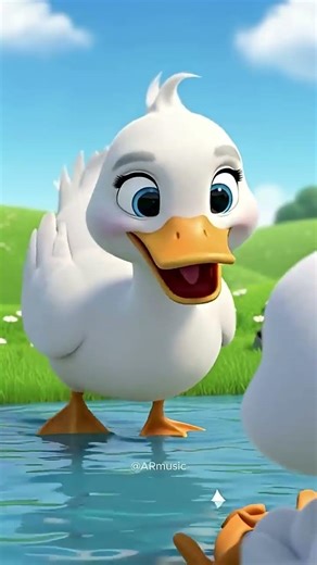 Mama Duck Said Quack Quack Quack! 🦆 Cute Counting Song for Kids# #nurseryrhymes #kidssongs #viral