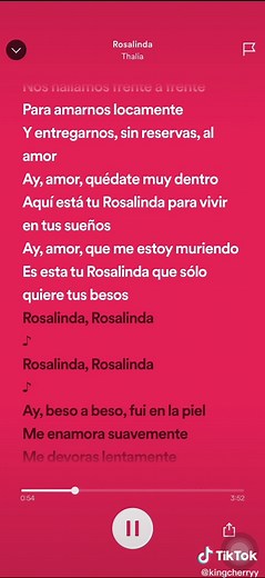Thalia Rosalinda Song | Lyrics, Music & TikTok Videos
