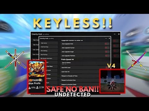 NEW KEYLESS Blox Fruits Script 2025 - Auto TTK Auto CDK Auto Dough King Auto V4 Fast Attack *NO BAN*