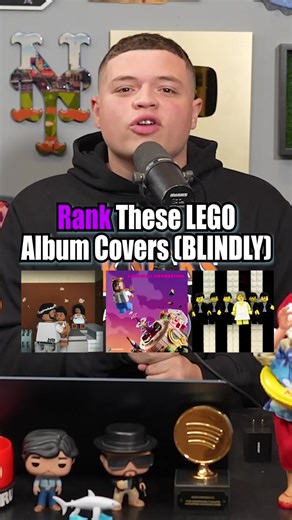 Blind Ranking Lego Album Covers! #fyp #rap #rappers #music #lego | LEGO