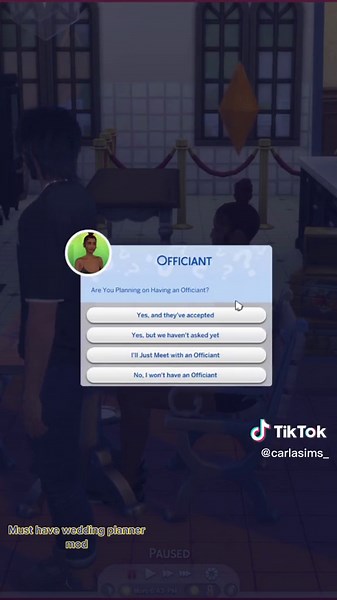 Enhance Your Sims 4 Wedding with Must-Have Planner Mod