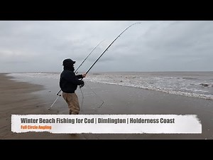 Winter Beach Fishing For Cod | Dimlington | Holderness Coast