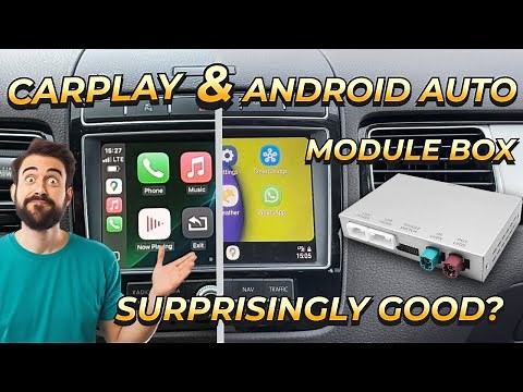 How to Add Carplay and Android Auto to VW Touareg RNS 850 with AUTOABC Module Box