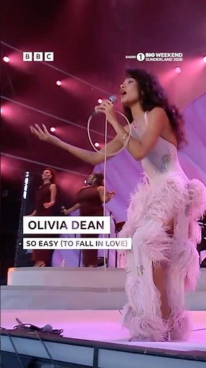 we’re so in love with olivia dean 💗 #BigWeekendwatch on bbc iplayer, listen on bbc sounds