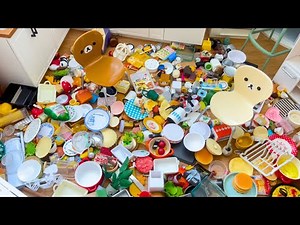 Miniature kitchen set installation compilation ASMR