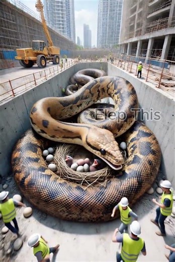 The world's largest unique python top 1 | Elep This #youtubeshorts #shorts #animals