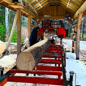 54K views · 425 reactions | Milling large wood with homemade saw | Ristorante pizzeria trattoria Celestino | Facebook