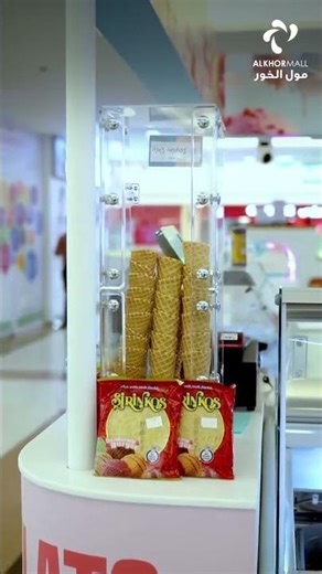 Visit Lu Gelato at Al Khor Mall and cool off in the most delicious way. #alkhormall