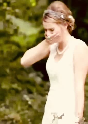 Romantic Outdoor Celebration in White Dress