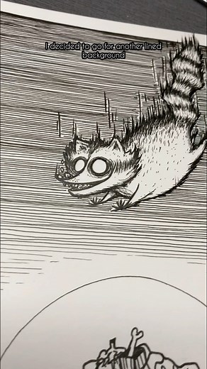 Raccoon! #art #inkdrawing #raccoon #trashpands #drawing #inkart #weirdart #darkart #cuteart | DarkArts by Racine