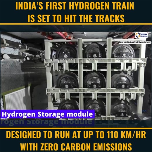 A major step toward zero-emission rail travel. | Indian Compass Videos