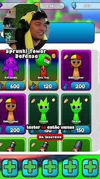 ATUALIZOU!!! Sprunki Tower Defense #Sprunki #Roblox #SprunkiTowerDefense
