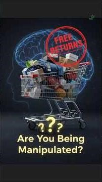 Why Free Returns Trick You Into Buying More — Hidden Psychology #FreeReturns