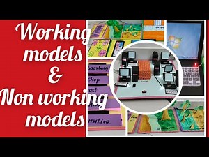 Working & Non working models for English & computer science /📱 🖥️ cyber safety lesson models