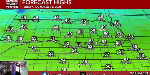October 31, 2025 Morning Forecast