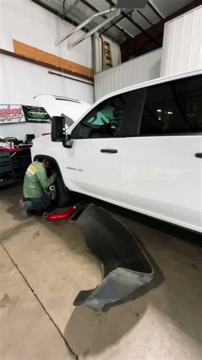 Upgraded Banks boost tubes for a 2023 Chevy Silverado 3500