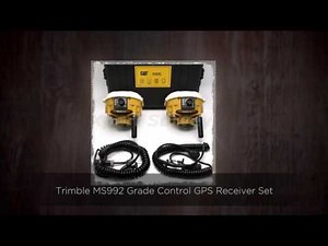 Trimble MS992 Grade Control GPS Receiver Set For GCS900 CCS9
