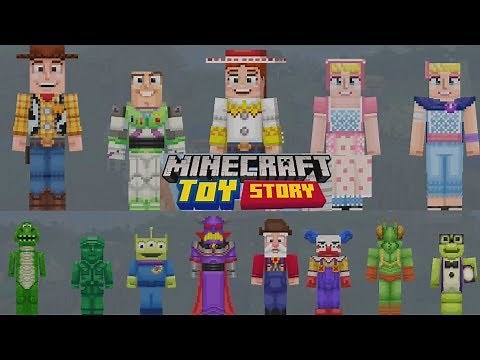 Minecraft Toy Story Mash Up Pack Available Now! Let's Explore!