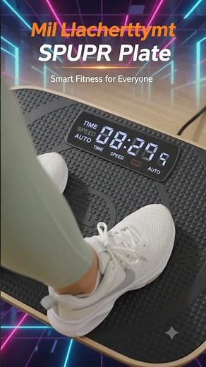 Vibration Plate Exercise Machine | Burn Calories & Tone Your Body at Home! #Shorts