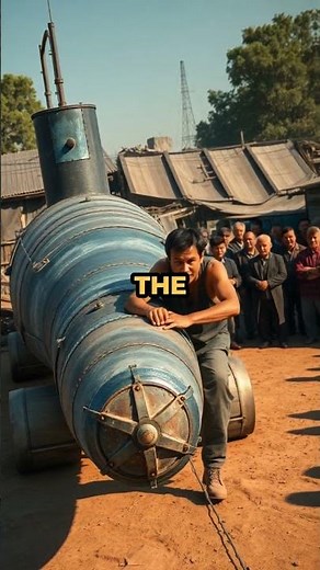 Homemade Submarine From Scrap Metal Dives Under River! 🚤🔥