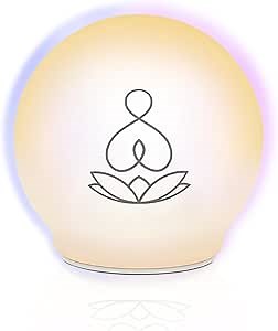 Syrinx Guided Meditation Light – Meditation Aid with Rhythmic Glow for Focus, Mindfulness Tool for Calm Down Corner, Quiet Rooms, Home or Office Use