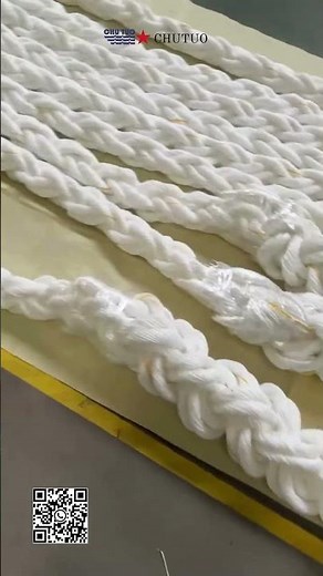 8-Strand Mooring Rope #shipsupply #marineservices #chutuomarine #impa #mooringrope